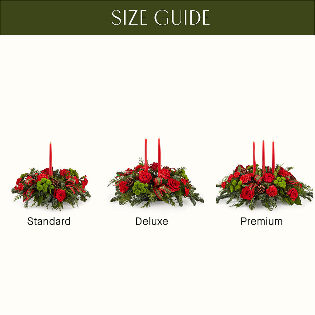 By the Candlelight Centerpiece –  J C Snyder Florist By Transcend, Harrisburg PA