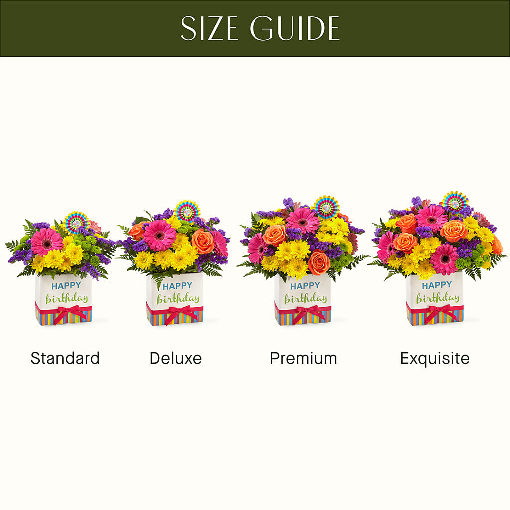 Birthday Brights Bouquet –  J C Snyder Florist By Transcend, Harrisburg PA