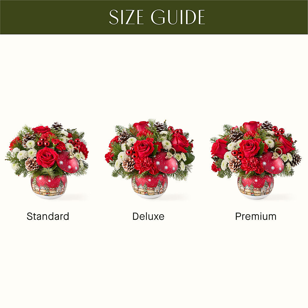 Christmas Carols Ornament –  J C Snyder Florist By Transcend, Harrisburg PA