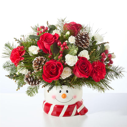 Jolly Snowman Bouquet –  J C Snyder Florist By Transcend, Harrisburg PA