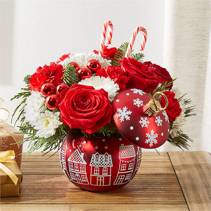 Cheer in the Air Ornament –  J C Snyder Florist By Transcend, Harrisburg PA