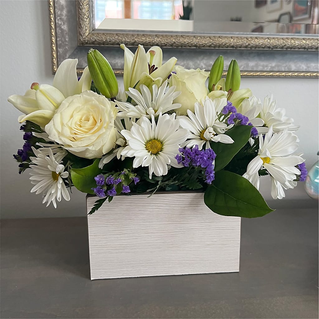 Beyond Blue Box Bouquet –  J C Snyder Florist By Transcend, Harrisburg PA