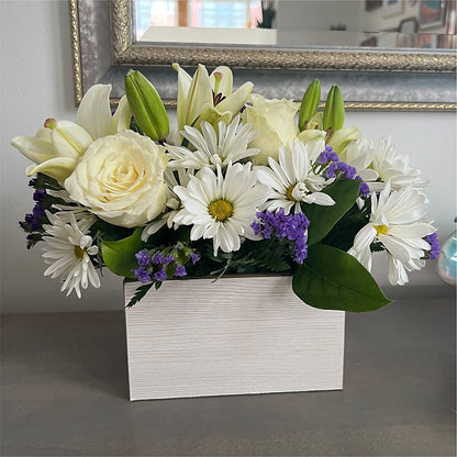 Beyond Blue Box Bouquet –  J C Snyder Florist By Transcend, Harrisburg PA
