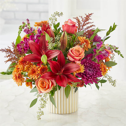 Burgundy Landscape Bouquet –  J C Snyder Florist By Transcend, Harrisburg PA