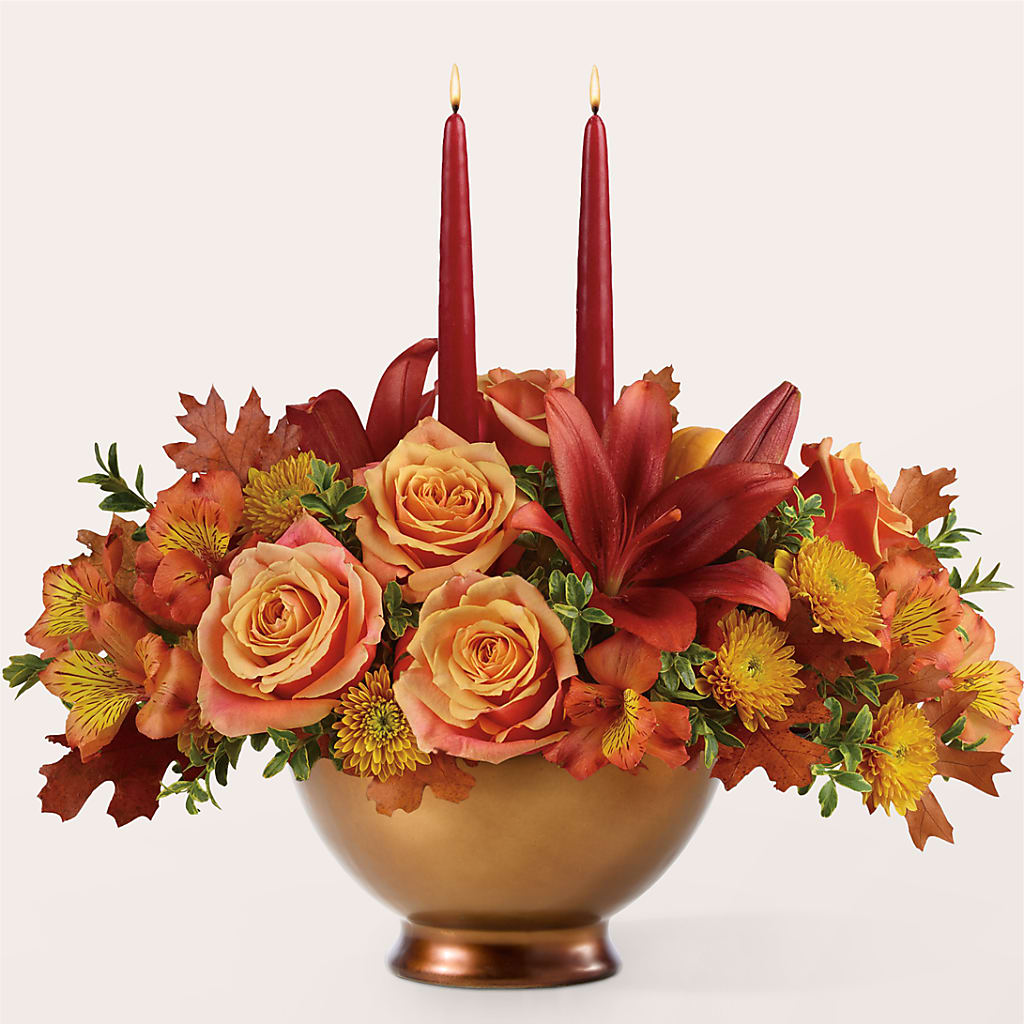 Harvest Table Centerpiece –  J C Snyder Florist By Transcend, Harrisburg PA