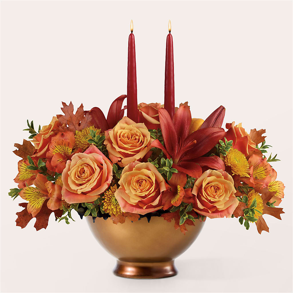 Harvest Table Centerpiece –  J C Snyder Florist By Transcend, Harrisburg PA