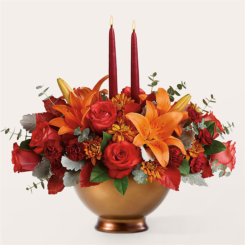 Fruits of Fall Centerpiece –  J C Snyder Florist By Transcend, Harrisburg PA