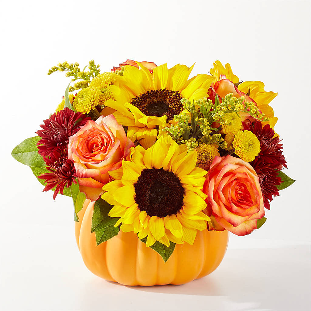 Golden Gourd Pumpkin Bouquet –  J C Snyder Florist By Transcend, Harrisburg PA