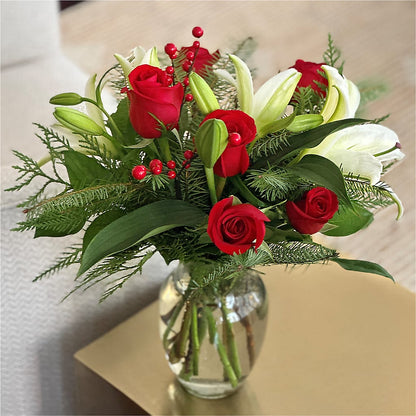 Sparkling Snowflakes Bouquet –  J C Snyder Florist By Transcend, Harrisburg PA