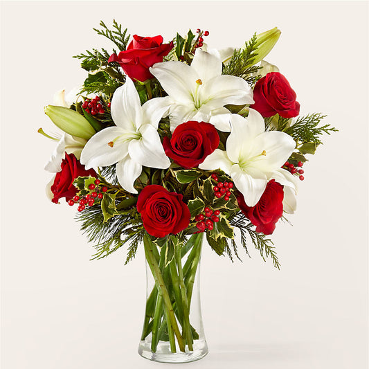 Sparkling Snowflakes Bouquet –  J C Snyder Florist By Transcend, Harrisburg PA