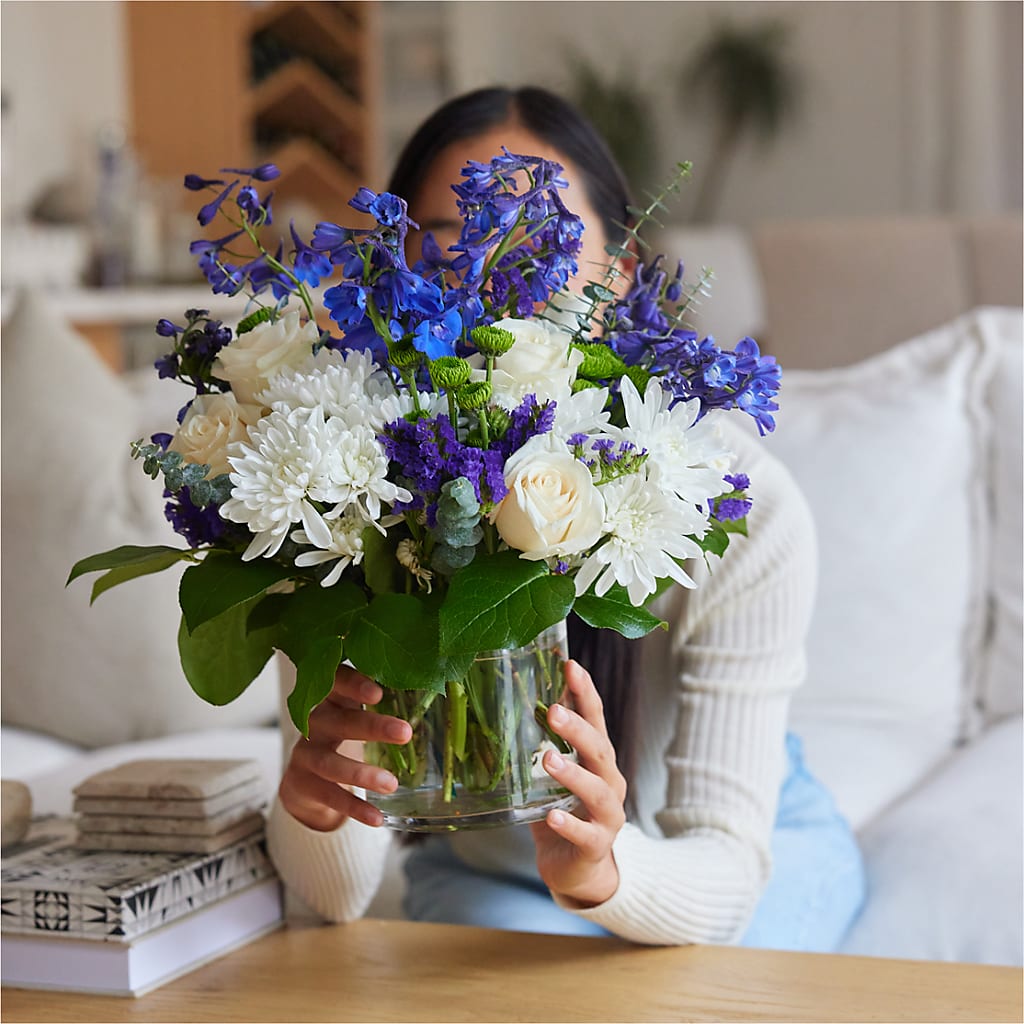 Cerulean Waves Bouquet –  J C Snyder Florist By Transcend, Harrisburg PA