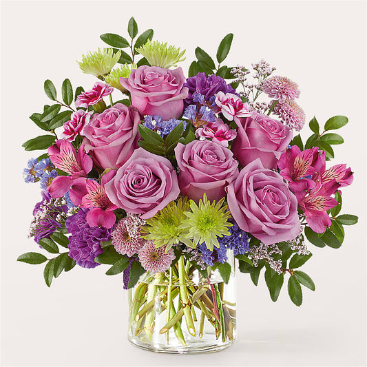 Glass Half Full Bouquet –  J C Snyder Florist By Transcend, Harrisburg PA