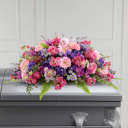 Glorious Garden Casket Spray –  J C Snyder Florist By Transcend, Harrisburg PA