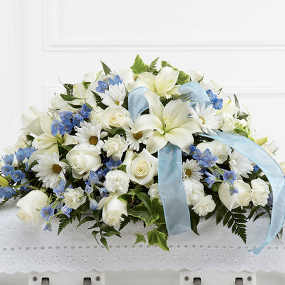 Tender Treasure Casket Spray –  J C Snyder Florist By Transcend, Harrisburg PA