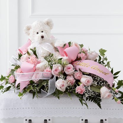 Touch of Sympathy Casket Spray –  J C Snyder Florist By Transcend, Harrisburg PA