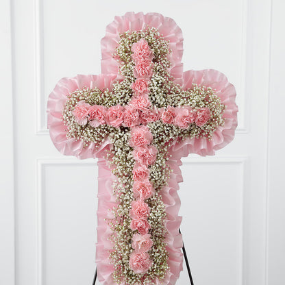 Angel's Cross Easel –  J C Snyder Florist By Transcend, Harrisburg PA