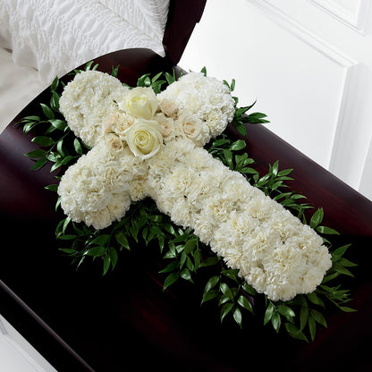 Peaceful Memories Casket Spray (Standard) –  J C Snyder Florist By Transcend, Harrisburg PA