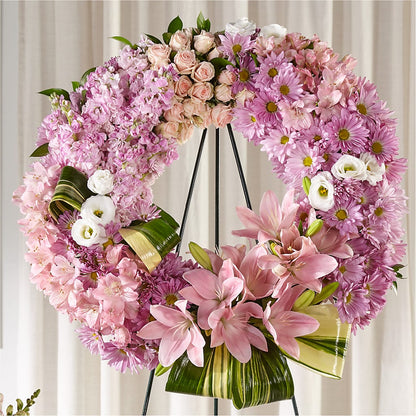 Gift of Warmth Wreath –  J C Snyder Florist By Transcend, Harrisburg PA