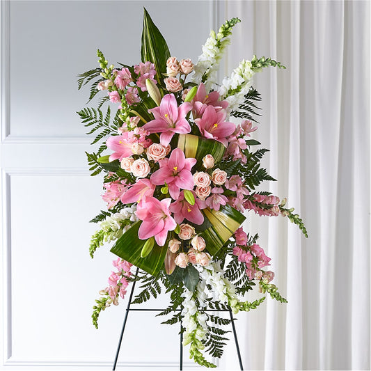 Elegant Embrace Standing Spray –  J C Snyder Florist By Transcend, Harrisburg PA