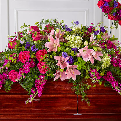 Radiant Tribute Casket Spray –  J C Snyder Florist By Transcend, Harrisburg PA