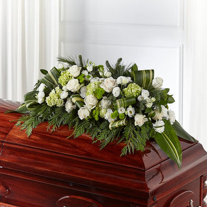 Hopeful Gesture Casket Spray –  J C Snyder Florist By Transcend, Harrisburg PA