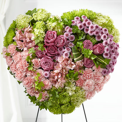 Heartwarming Standing Heart –  J C Snyder Florist By Transcend, Harrisburg PA