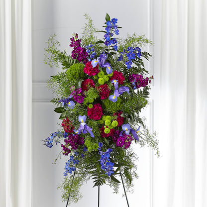 Heavenly Skies Standing Spray –  J C Snyder Florist By Transcend, Harrisburg PA