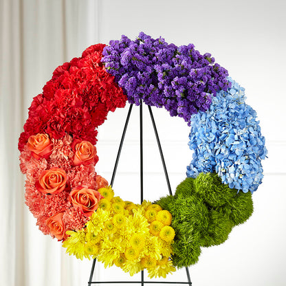 Circle of Love Wreath –  J C Snyder Florist By Transcend, Harrisburg PA