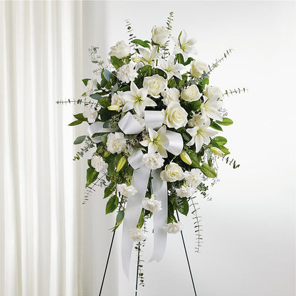 With Care Standing Spray –  J C Snyder Florist By Transcend, Harrisburg PA