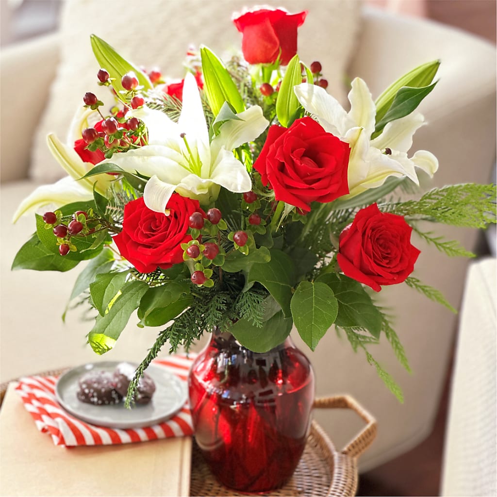 Evergreen Delight Bouquet –  J C Snyder Florist By Transcend, Harrisburg PA
