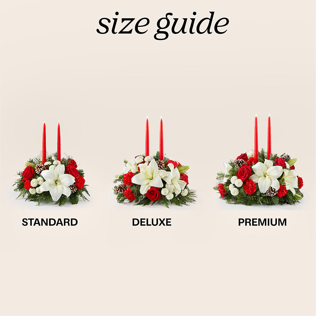Seasonal Festivities Centerpiece –  J C Snyder Florist By Transcend, Harrisburg PA