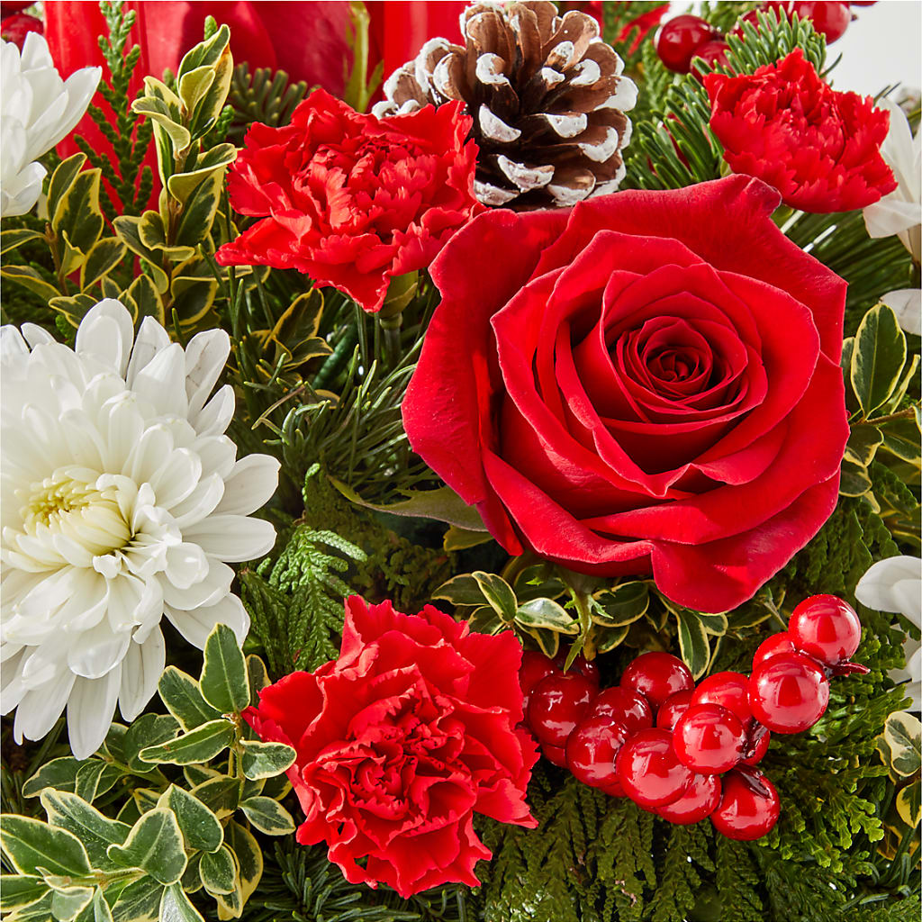 Holiday Soiree Centerpiece –  J C Snyder Florist By Transcend, Harrisburg PA