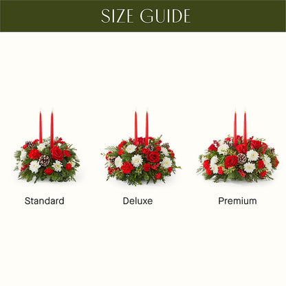 Holiday Soiree Centerpiece –  J C Snyder Florist By Transcend, Harrisburg PA
