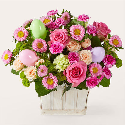 Get Eggcited Basket –  J C Snyder Florist By Transcend, Harrisburg PA