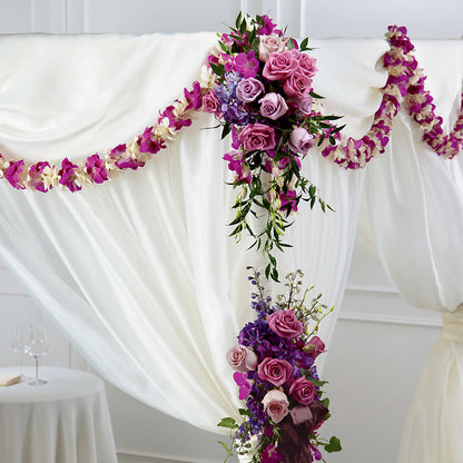 Color & Light Chuppah Decor –  J C Snyder Florist By Transcend, Harrisburg PA